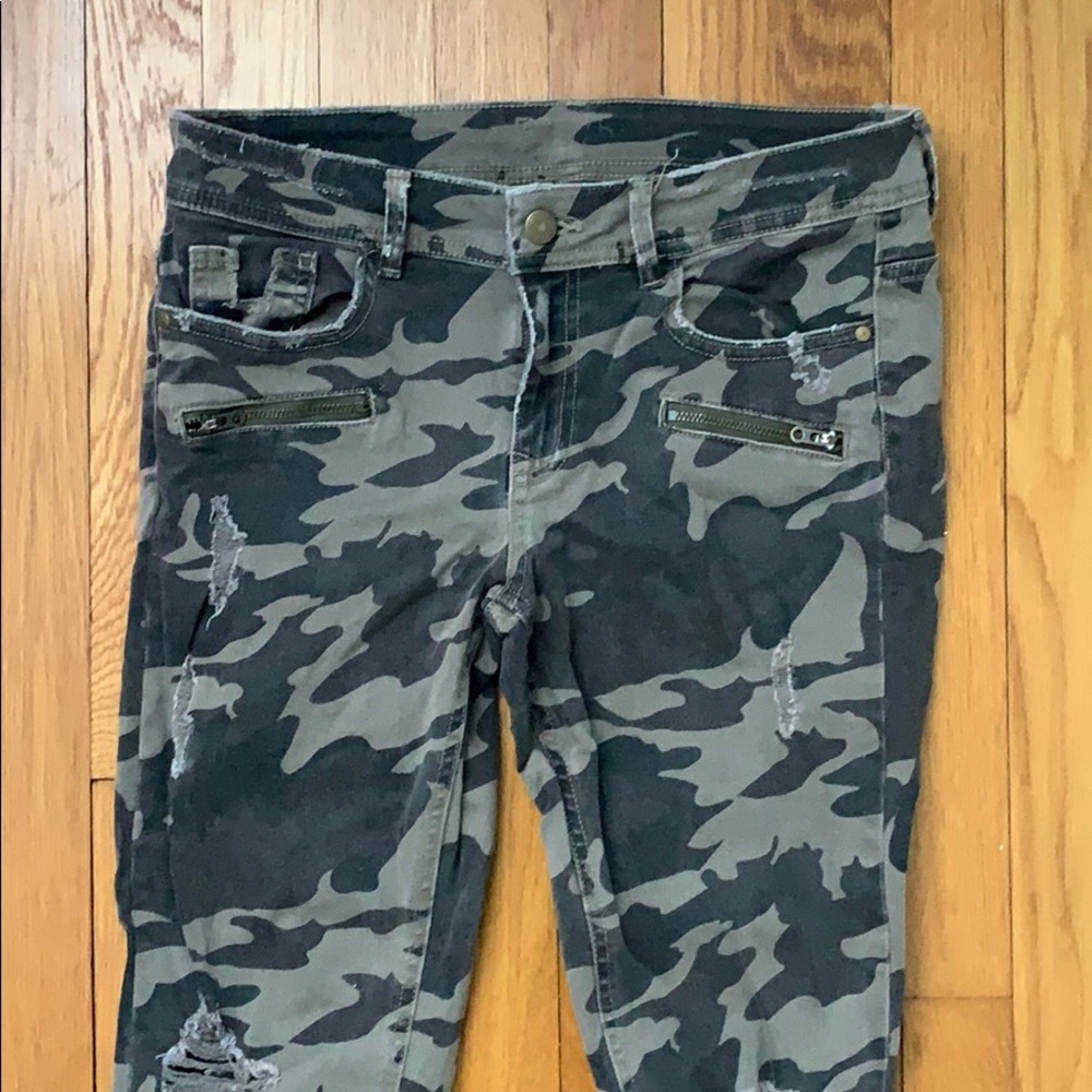 zara camo pants